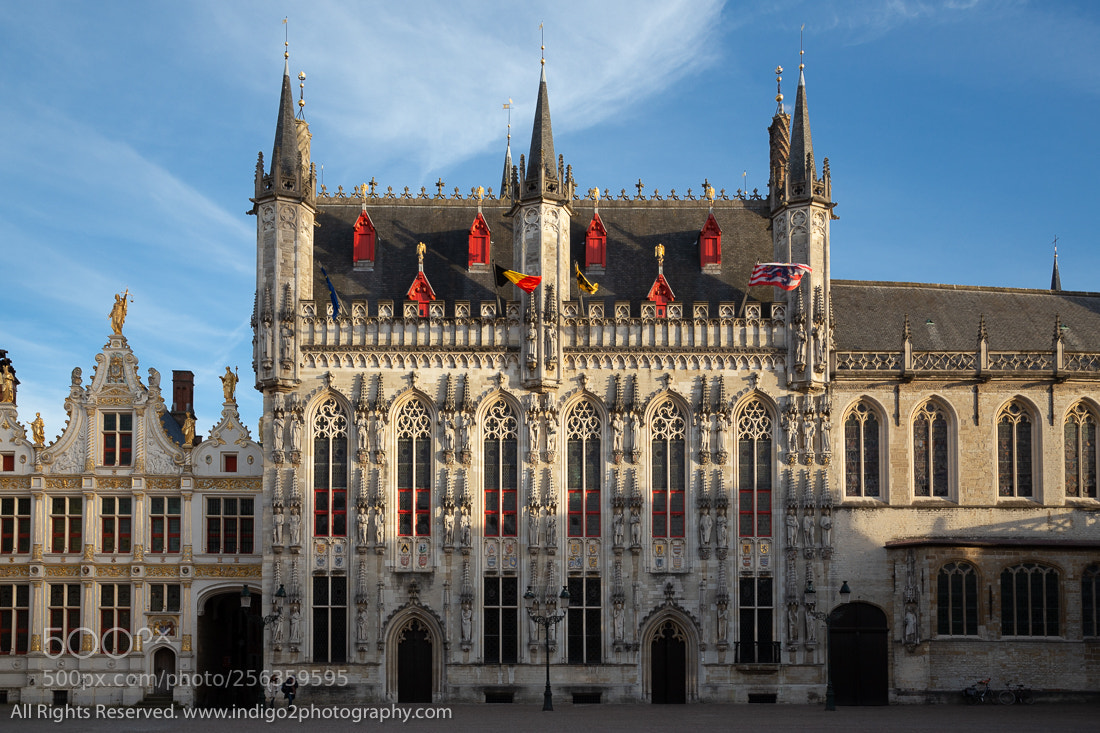 Canon EOS 6D sample photo. Stunning bruges city hall photography
