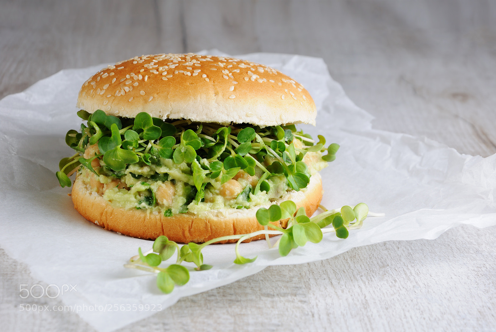 Nikon D90 sample photo. Vegan burger photography