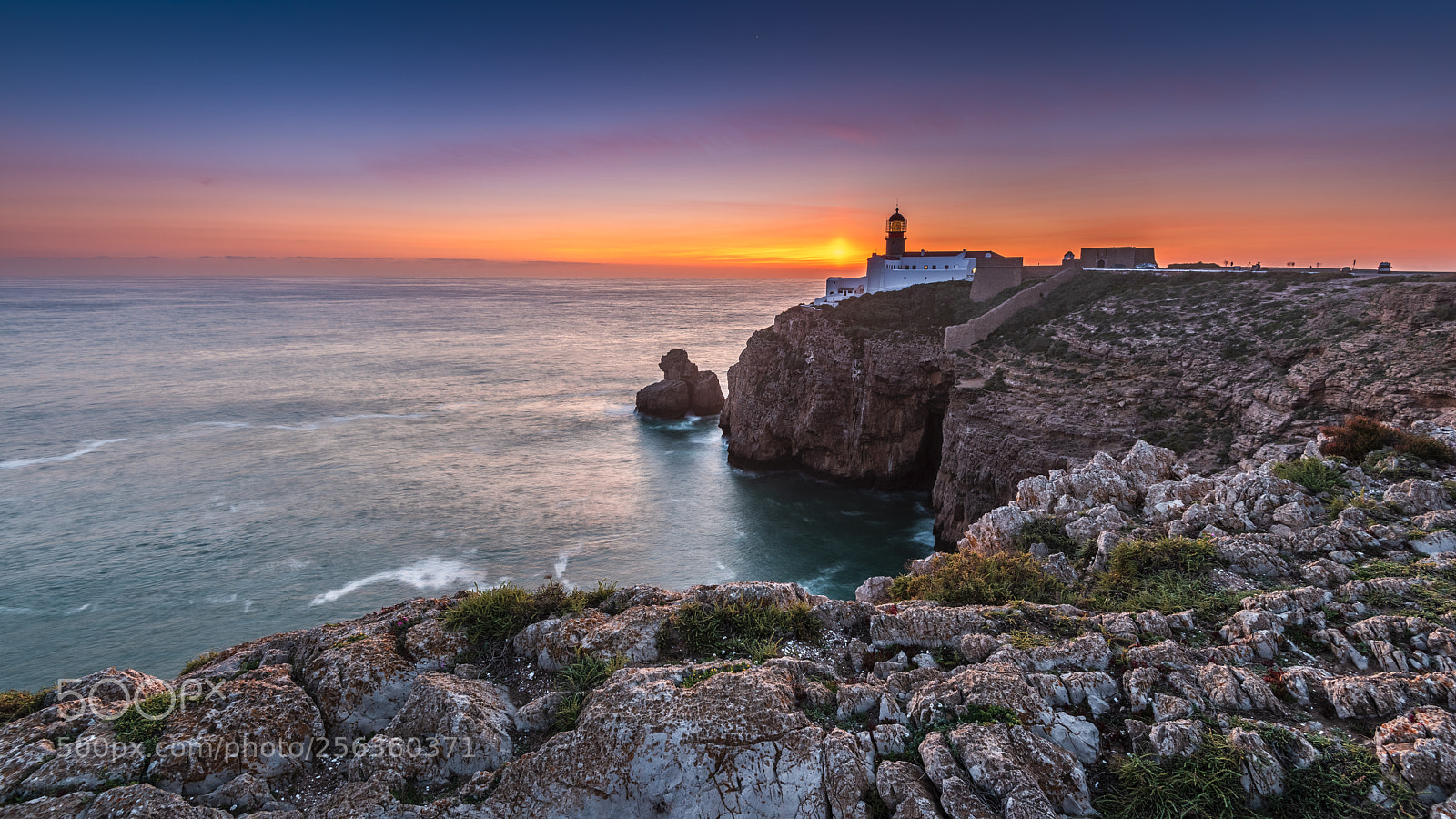 Nikon D810 sample photo. Sunset @ cape st vincent photography