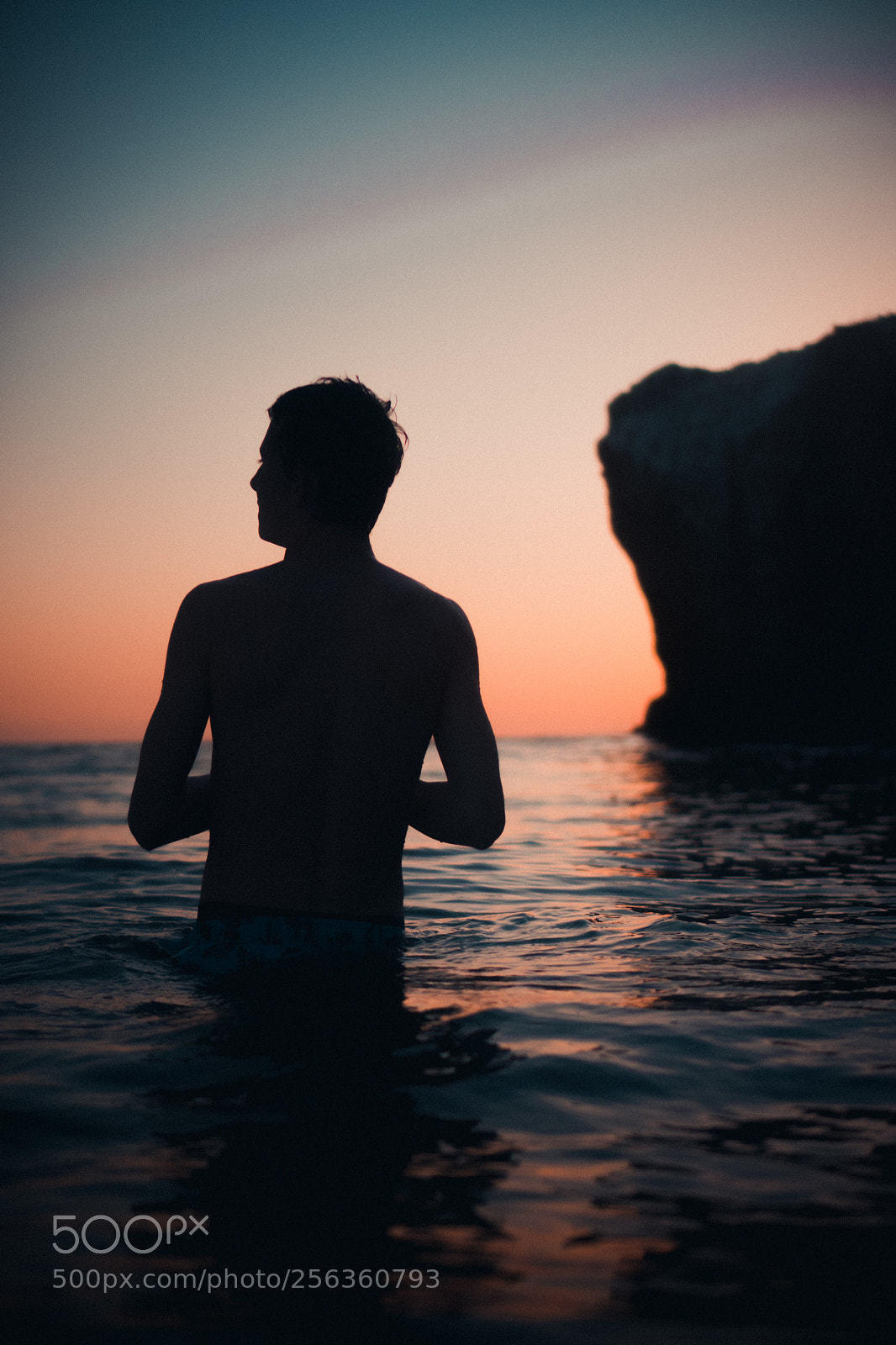 Sony a6300 sample photo. Silhouetted sunset photography