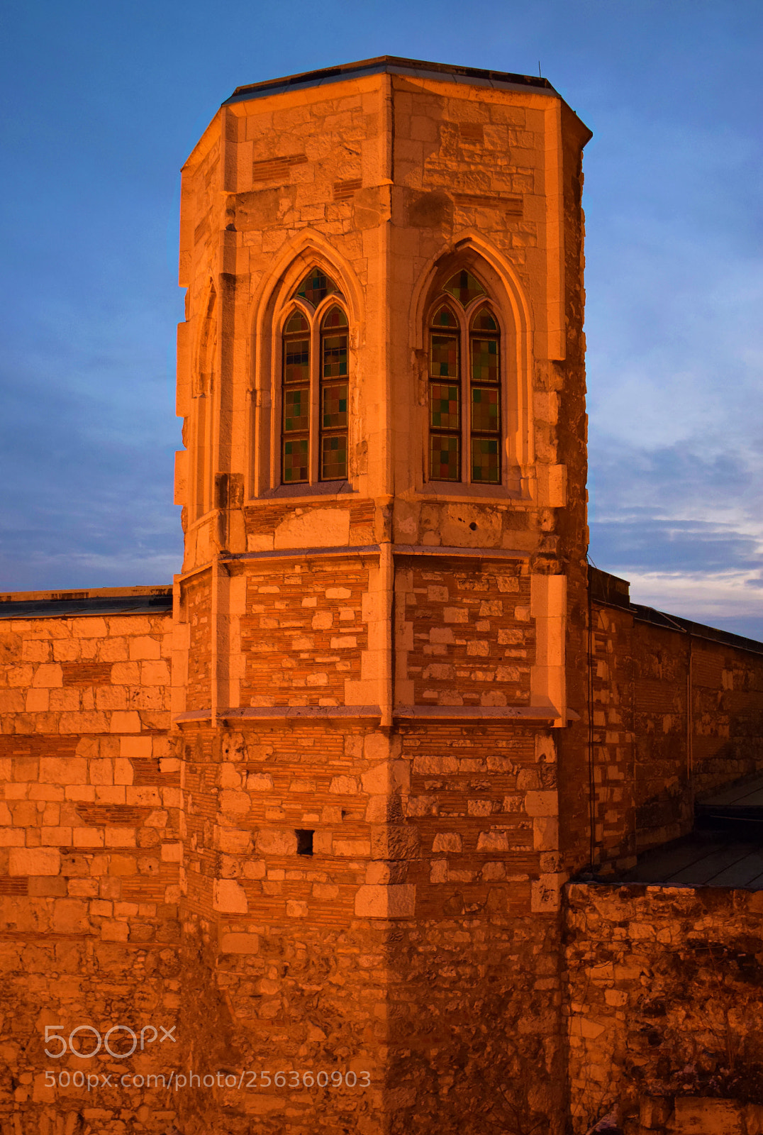 Nikon D5300 sample photo. Tower illuminated by the photography