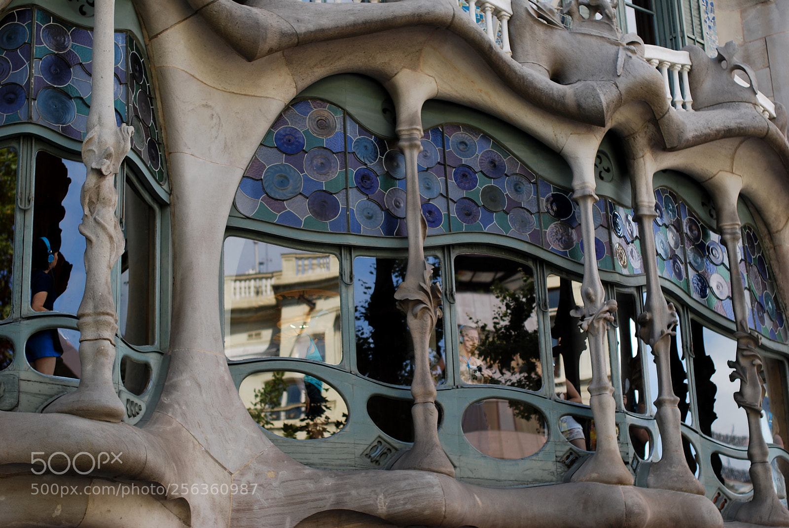 Nikon D40X sample photo. Casa batlló detail photography