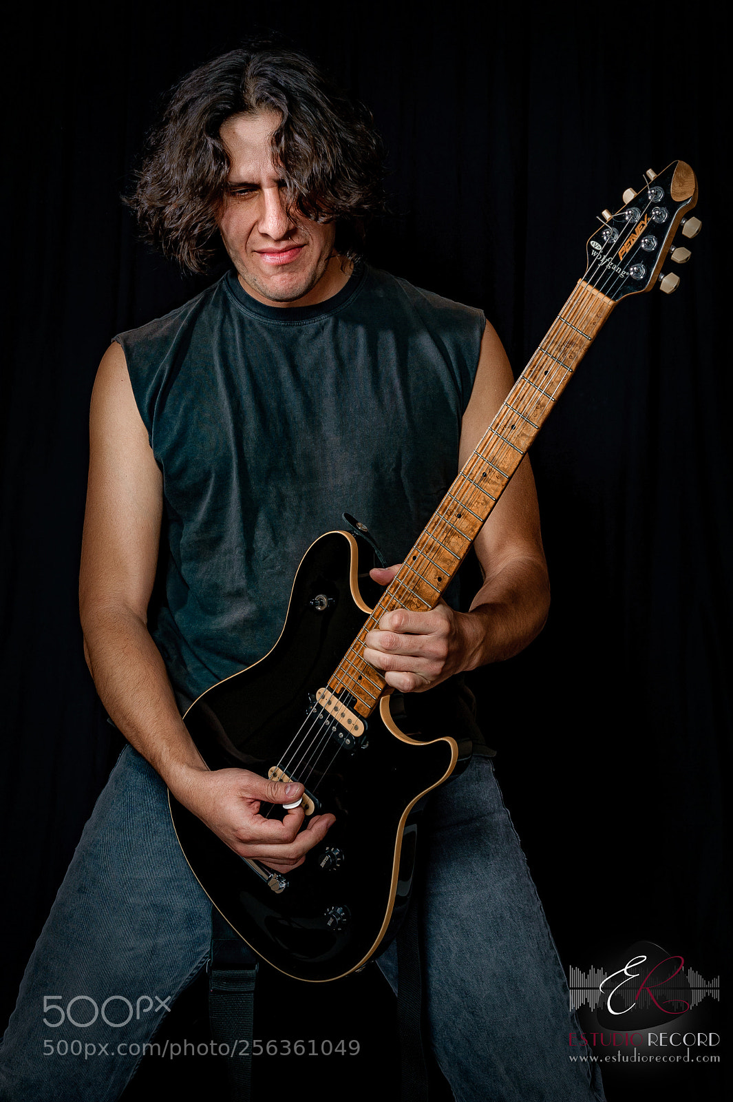 Nikon D700 sample photo. Paul guitar photography