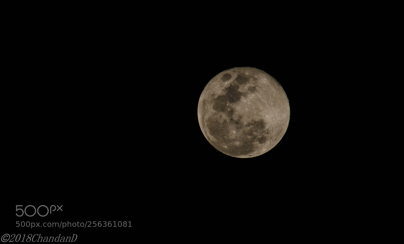 Nikon D7000 sample photo. Full moon photography
