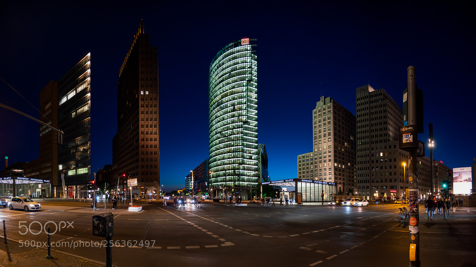 Panasonic Lumix DMC-GX8 sample photo. Potsdamer panorama photography
