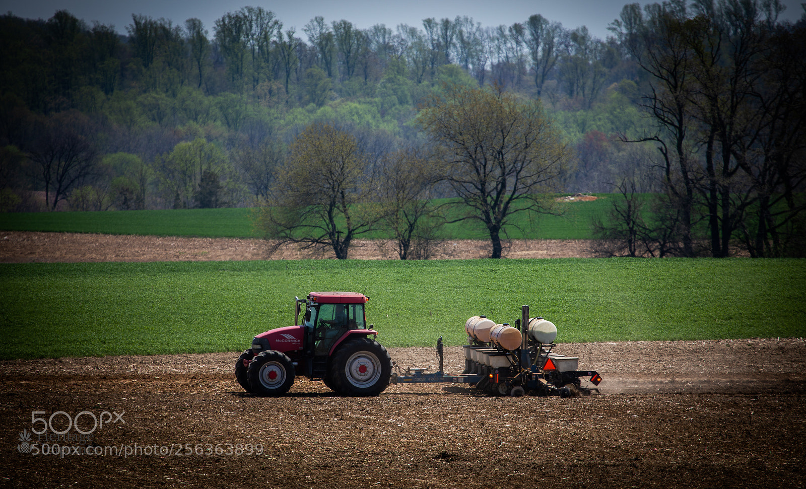 Canon EOS 5D Mark IV sample photo. Spring corn planting photography