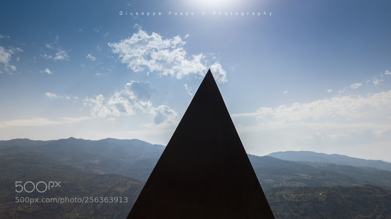 DJI FC220 sample photo. Piramide 38° parallelo photography