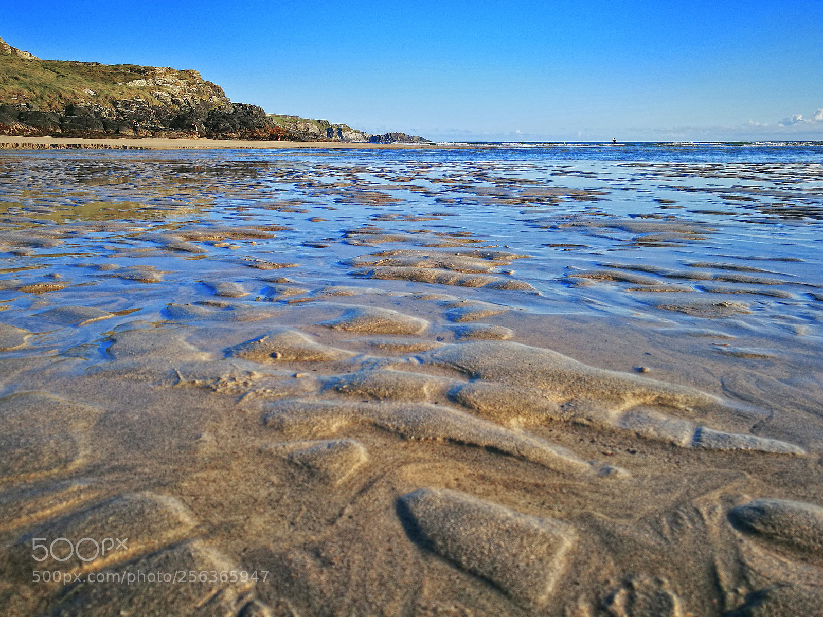 HUAWEI P9 sample photo. Reflection over sand photography