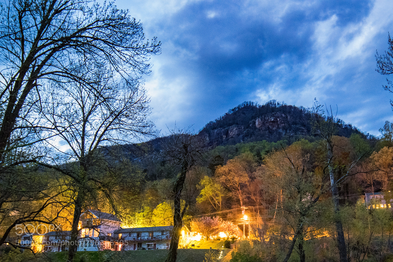 Nikon D5300 sample photo. Twilight mountain photography