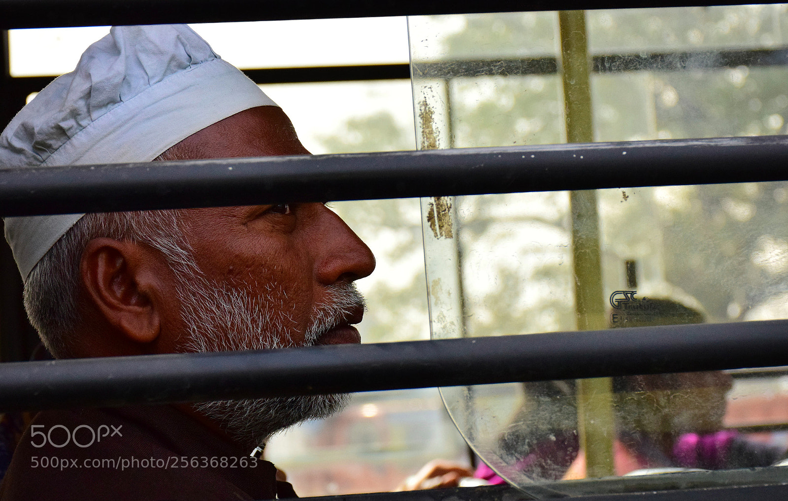 Nikon D5300 sample photo. Man on bus () photography