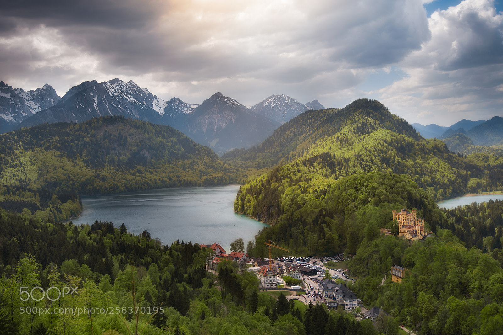 Nikon D750 sample photo. View from neuschwanstein castle photography