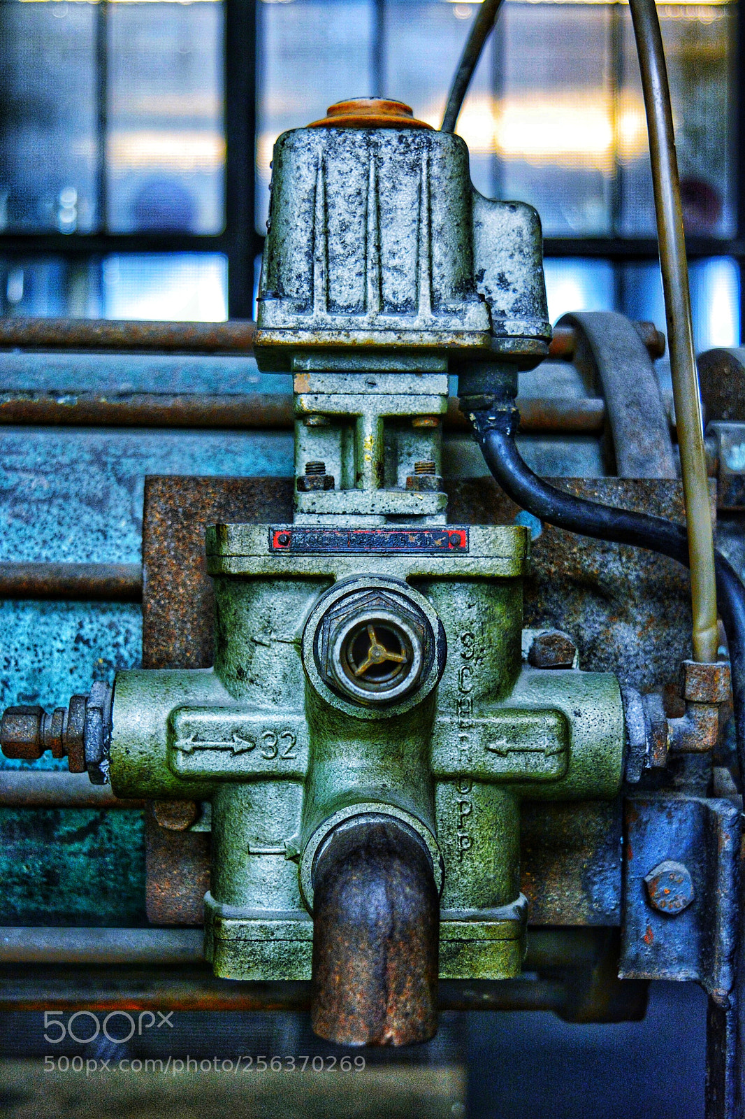 Nikon D5200 sample photo. Industriedetail photography