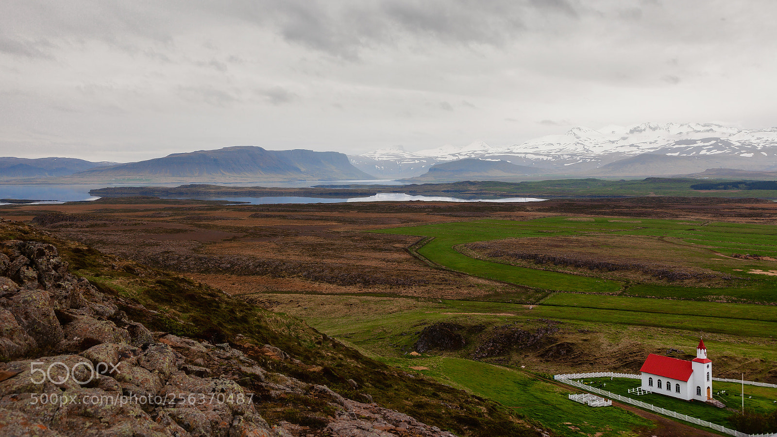 Canon EOS 5D Mark II sample photo. Church in the westfjords photography