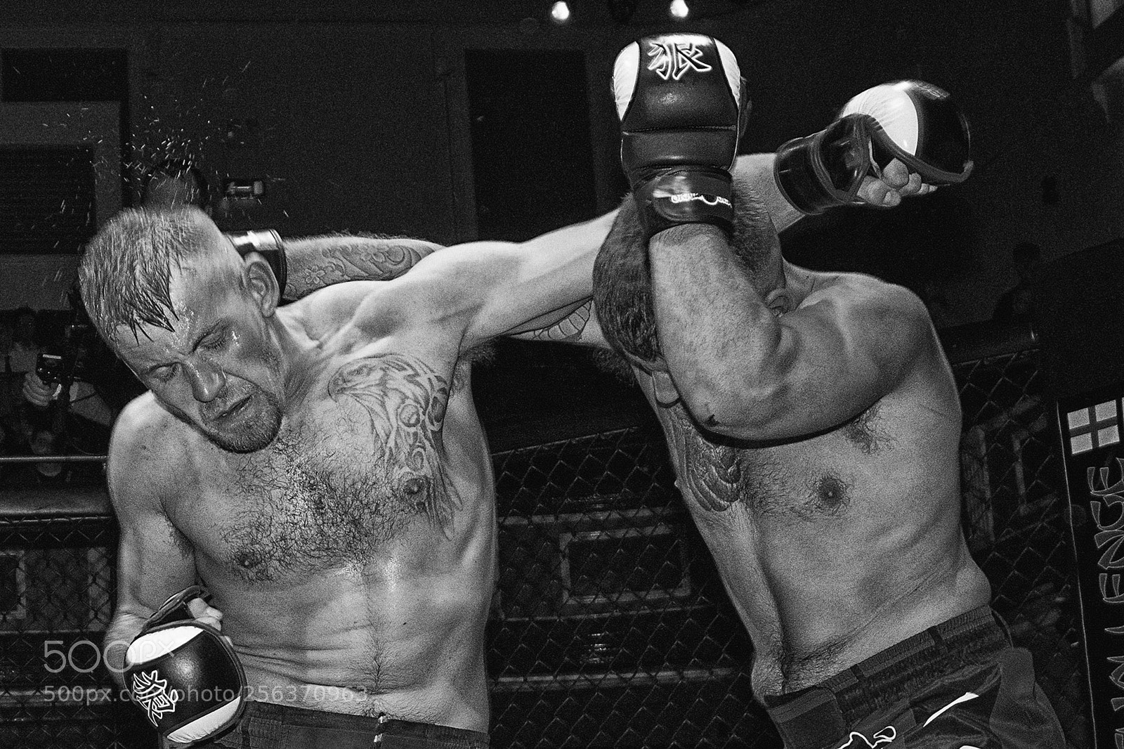 Sony a6000 sample photo. Fight night photography