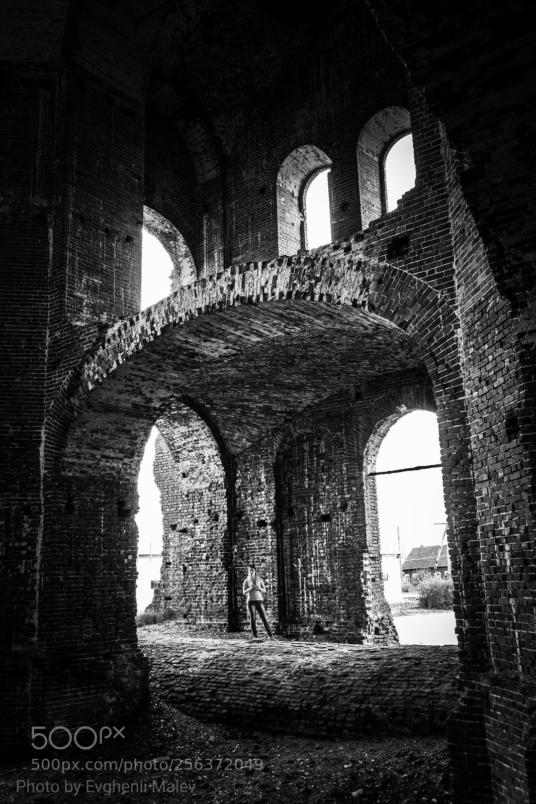Sony a6300 sample photo. Abandoned church.russia photography