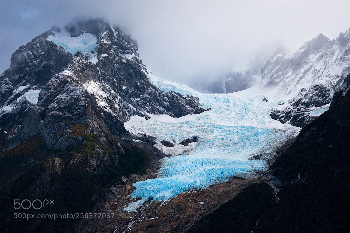 Sony a9 sample photo. Mount balmaceda glacier photography
