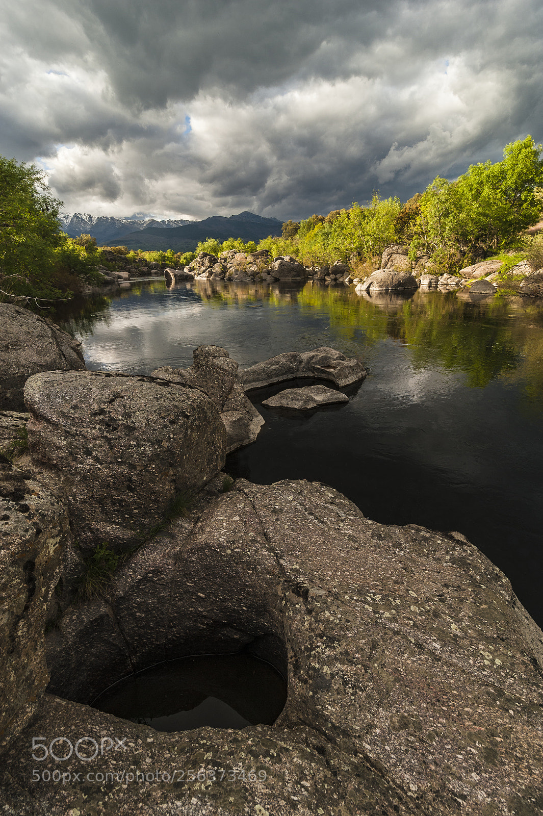 Nikon D700 sample photo. River tietar ii photography