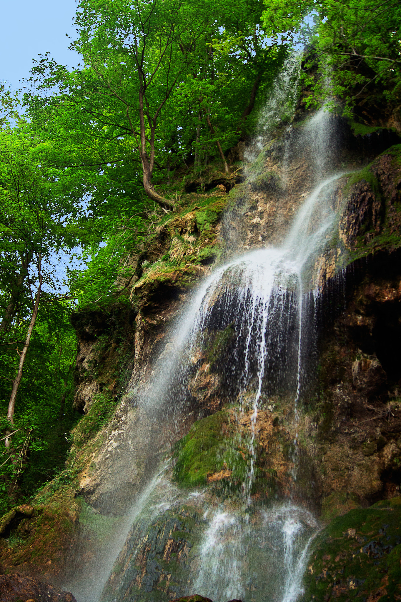 Sony SLT-A33 sample photo. Wasserfall photography