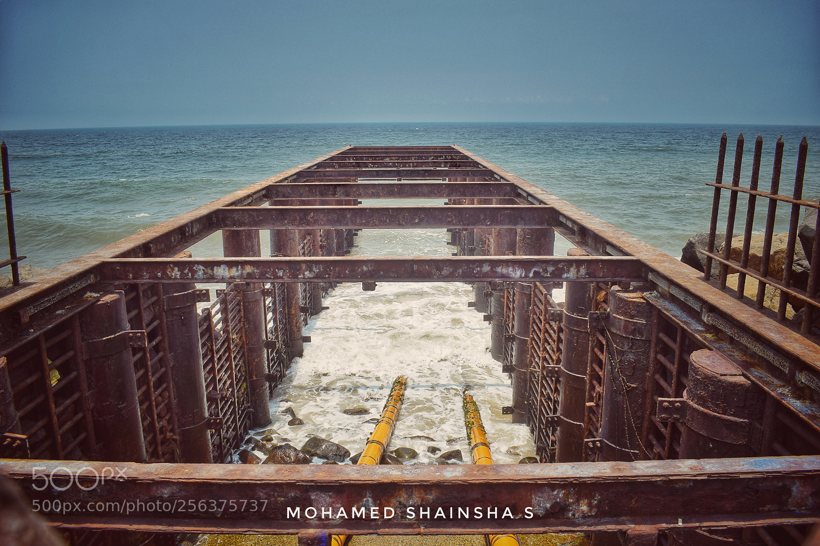 Nikon D5300 sample photo. Rust bridge photography