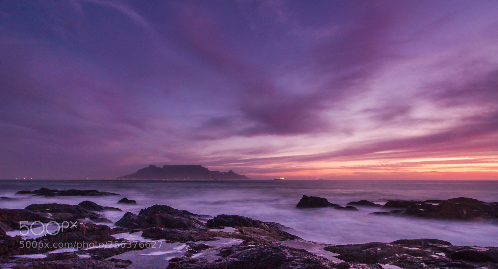 Canon EOS 60D sample photo. Table mountain at sunset photography