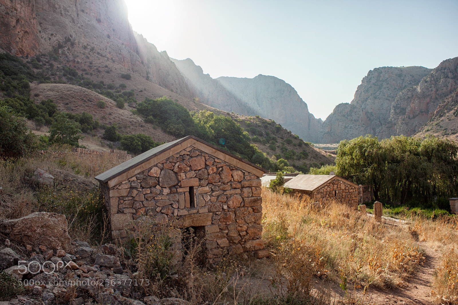 Canon EOS 5D Mark II sample photo. Armenian monastery between the photography