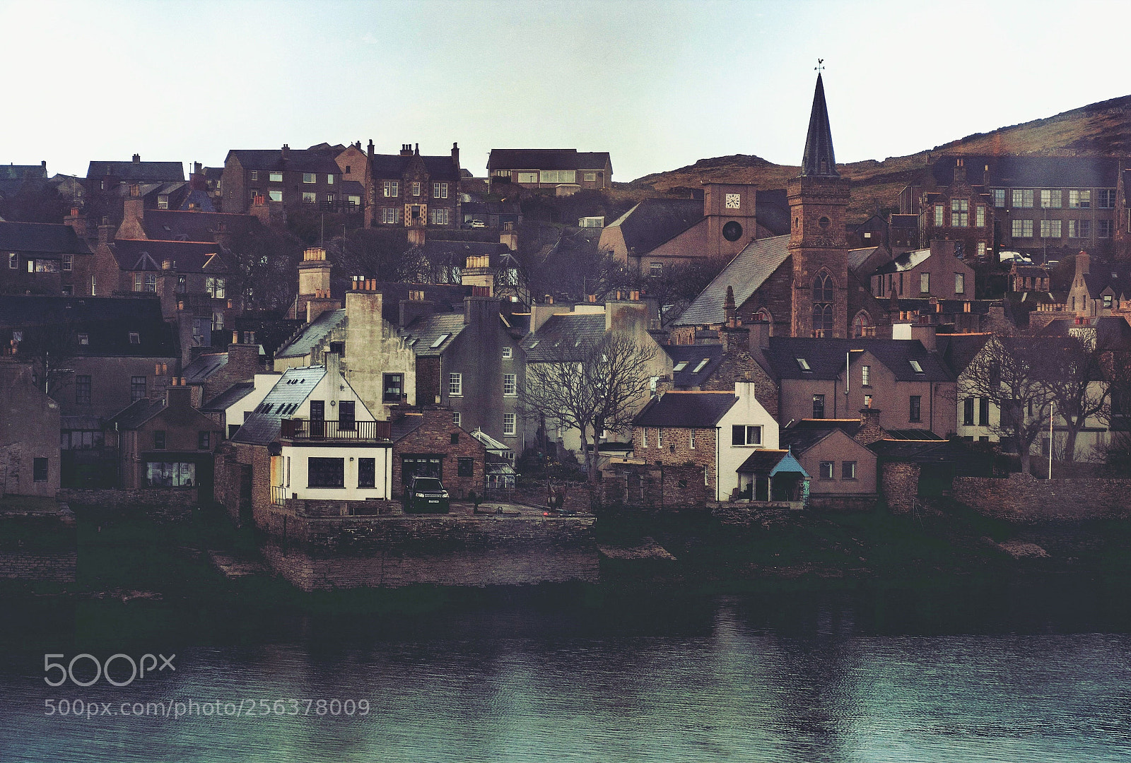 Nikon D5500 sample photo. Stromness harbour photography