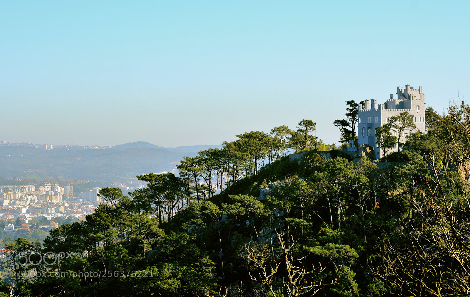 Nikon D5200 sample photo. Chateu in sintra photography