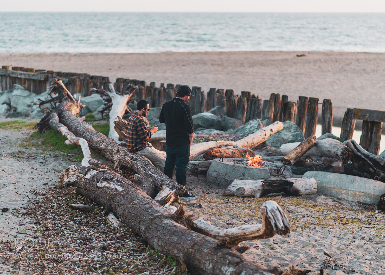 Sony a7R II sample photo. By the fire photography