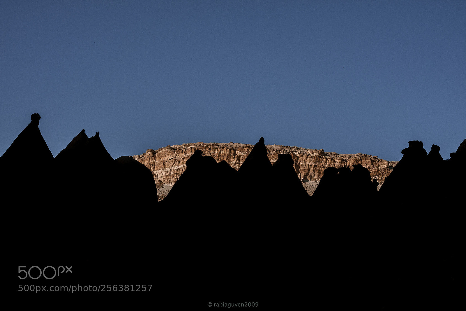 Canon EOS 40D sample photo. Silhouette of fairy chimneys photography