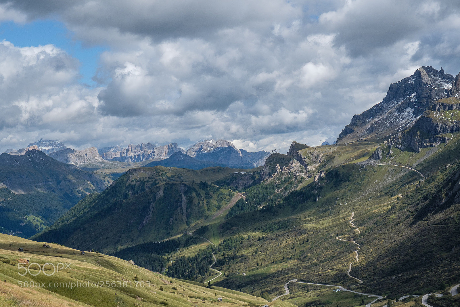 Fujifilm X-T2 sample photo. Great dolomiti zigzag road  photography