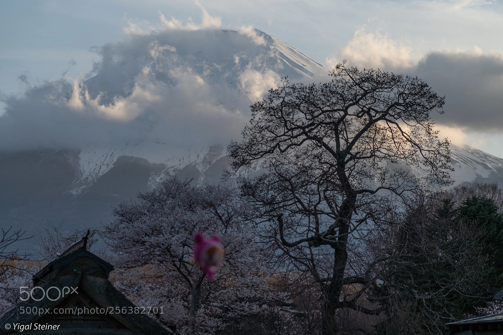 Sony a99 II sample photo. Mount fuji at dusk photography