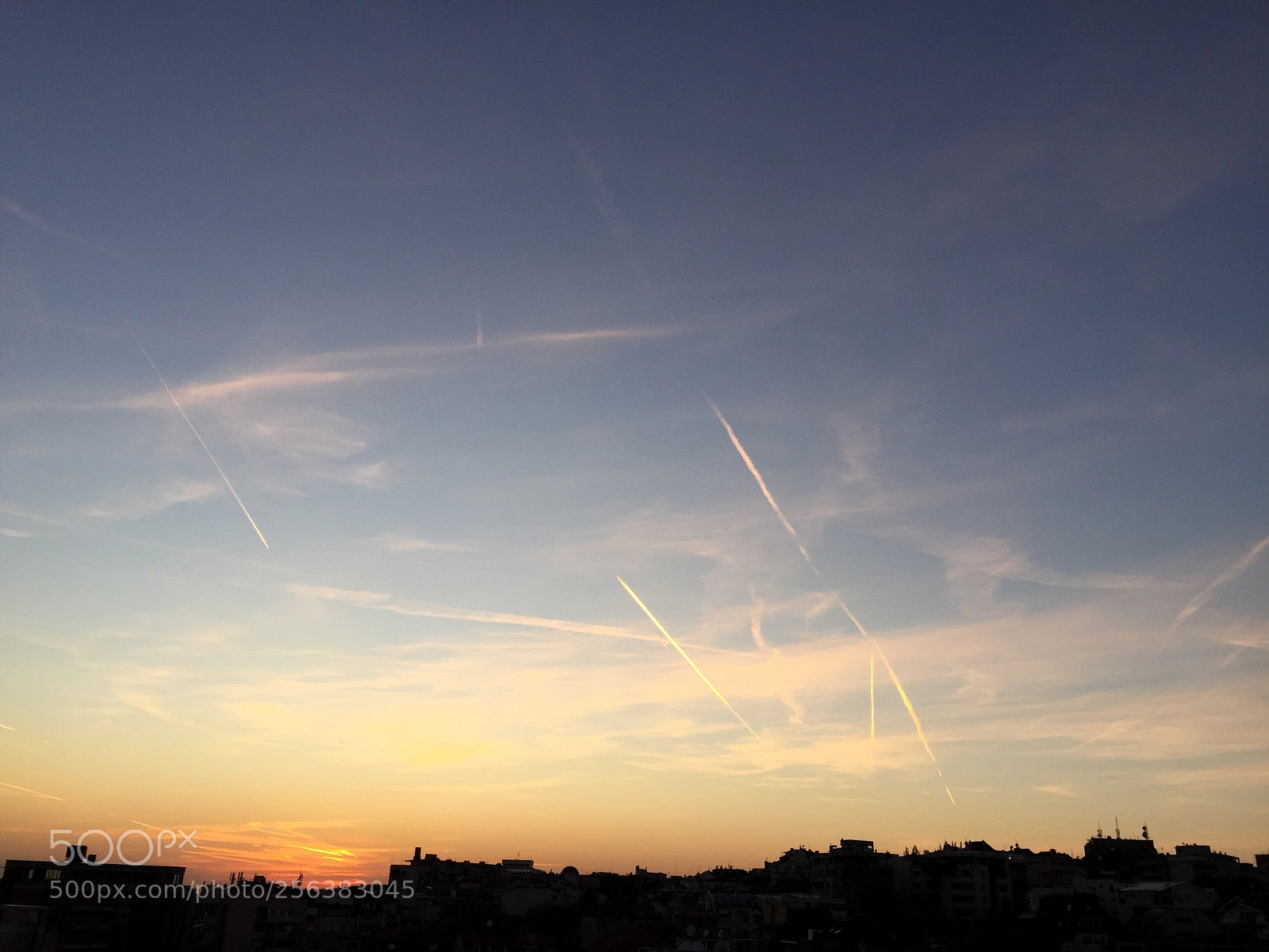 Apple iPhone 6 sample photo. Belgrade sunset photography