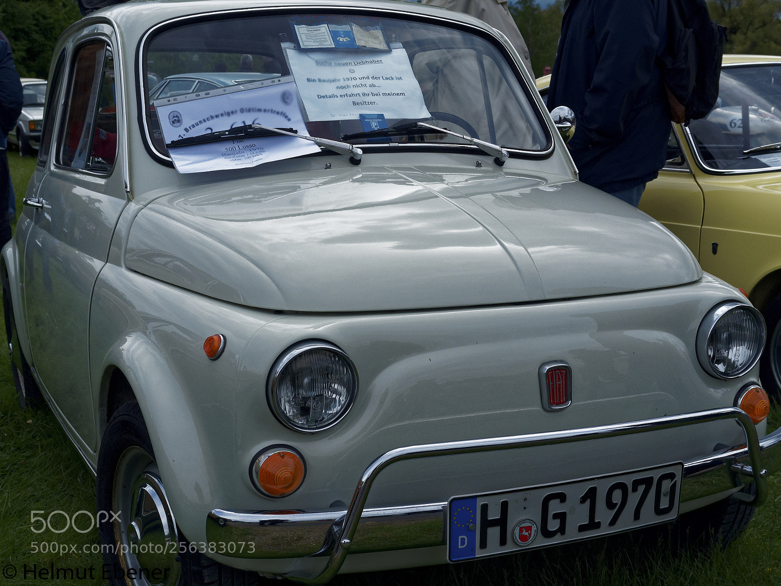 Olympus OM-D E-M5 sample photo. Bs, oldtimer fiat 500 photography