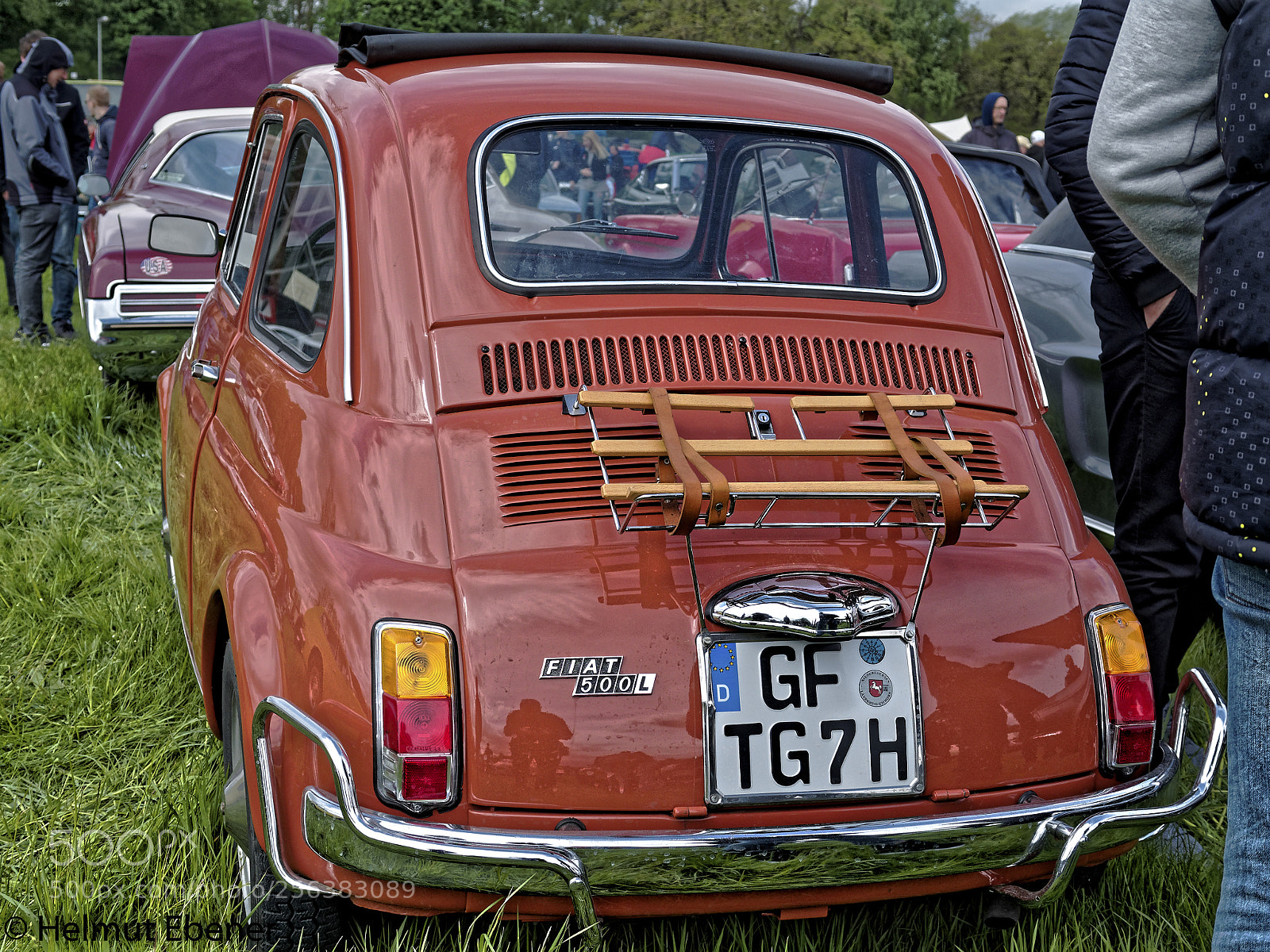 Olympus OM-D E-M5 sample photo. Bs, oldtimer fiat 500 photography