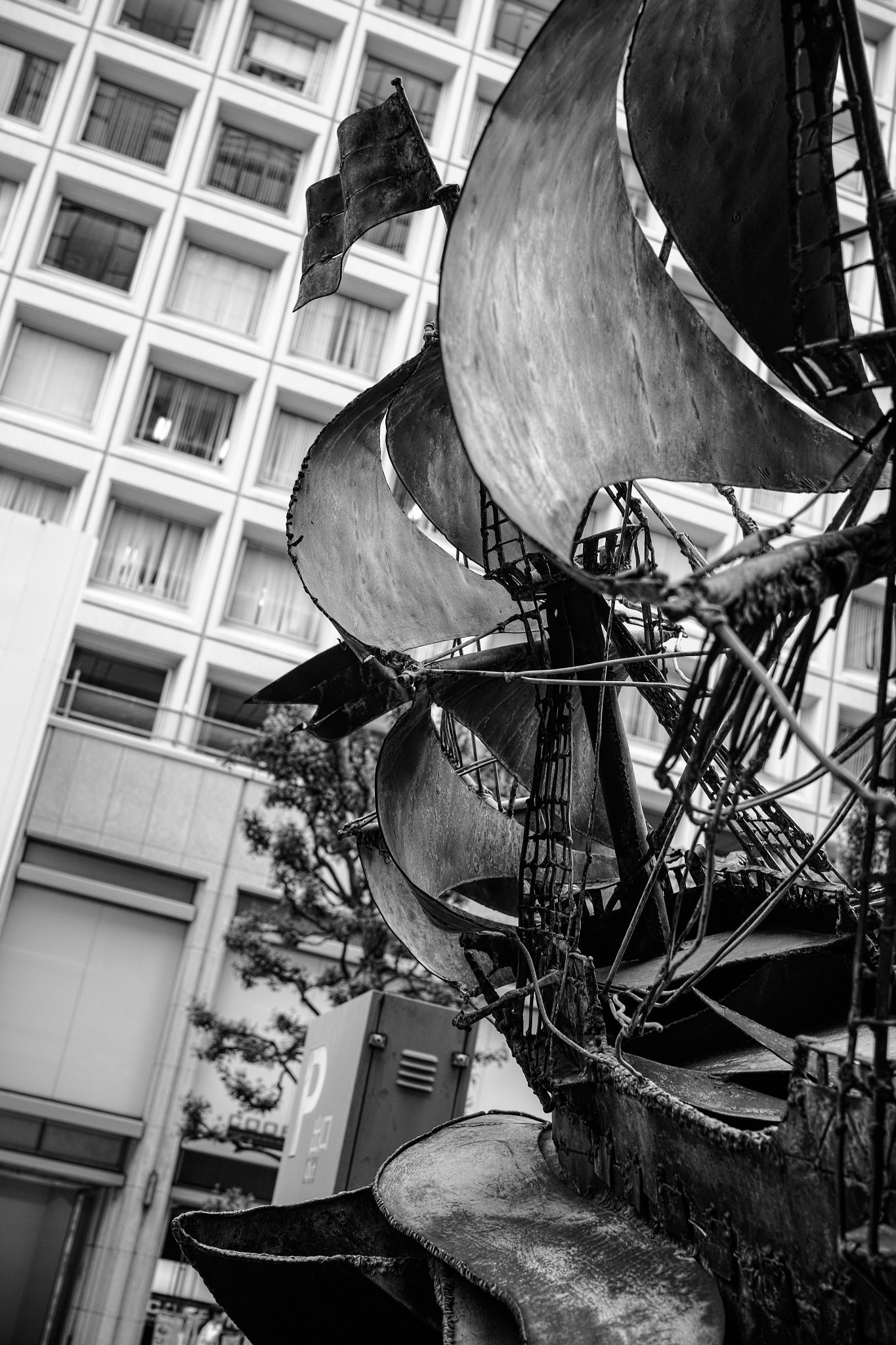 Sigma DP2 Merrill sample photo. Bronze ship photography