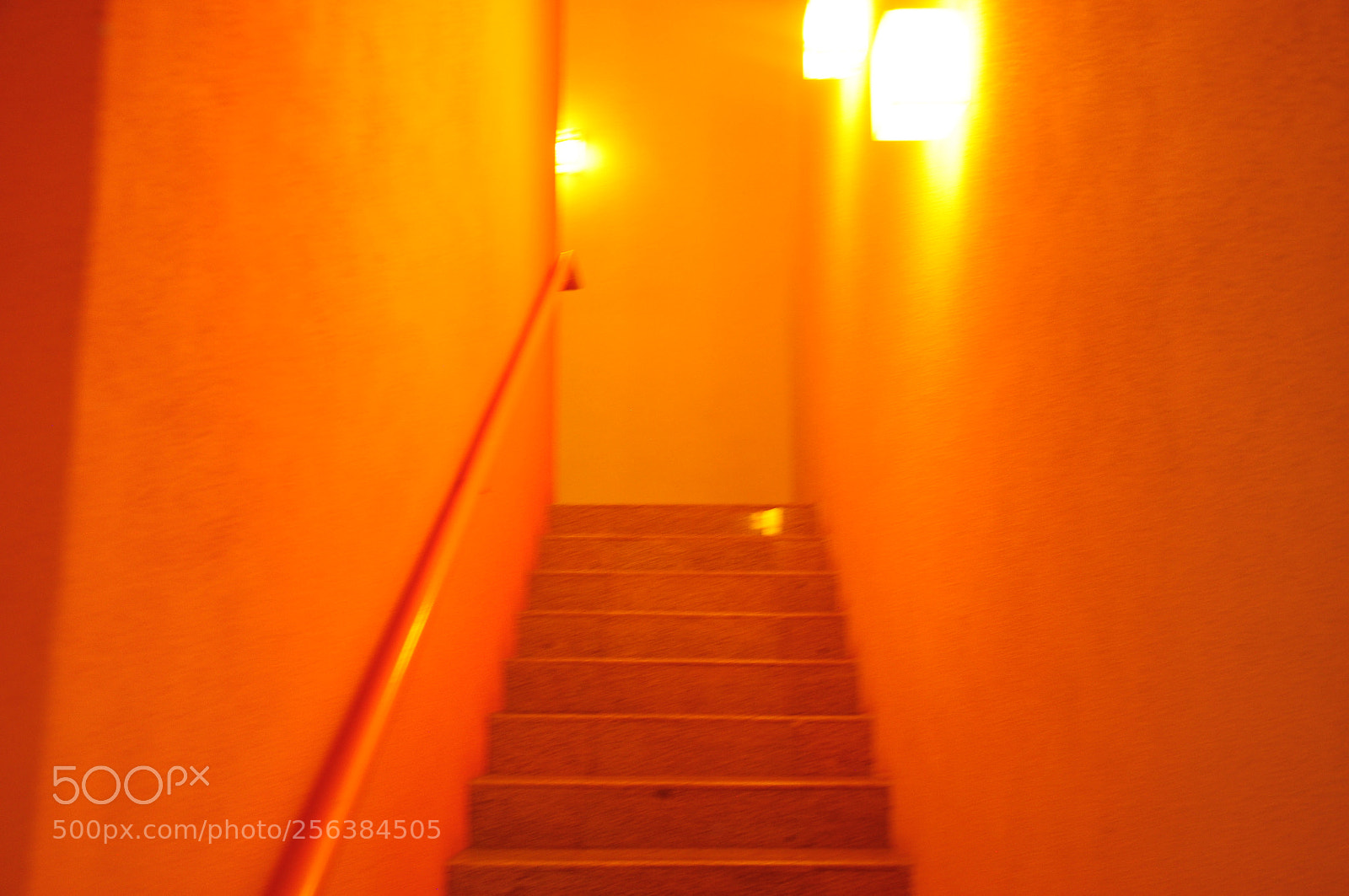 Nikon D90 sample photo. Blurry stairs photography