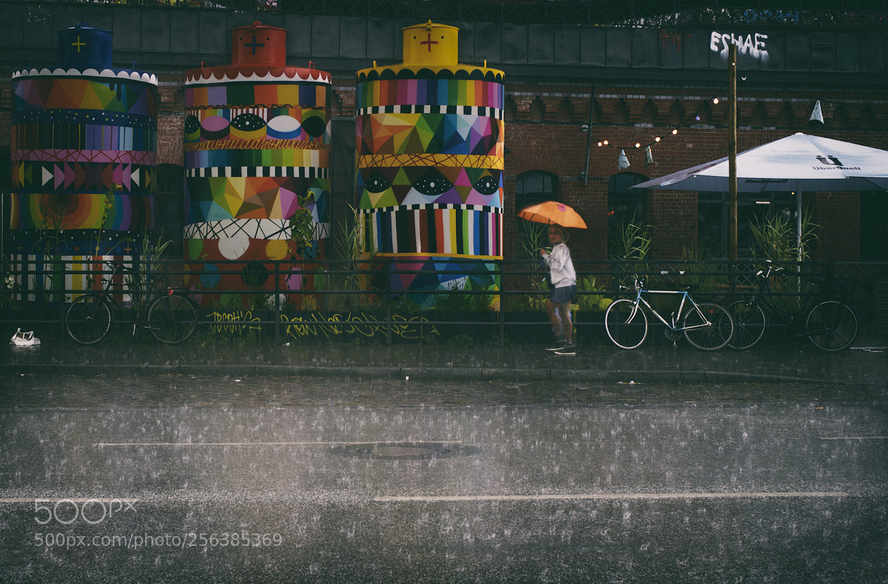 Pentax K-5 sample photo. Rain in hamburg photography