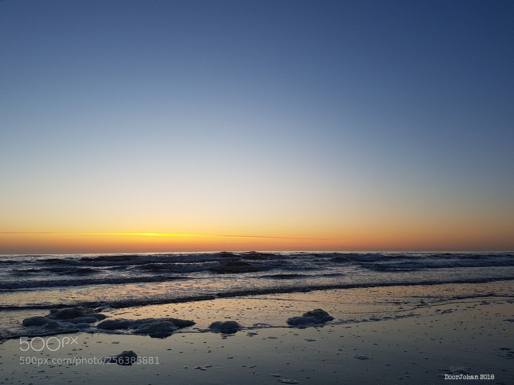 Samsung Galaxy S7 sample photo. Sunset sint maartenszee photography