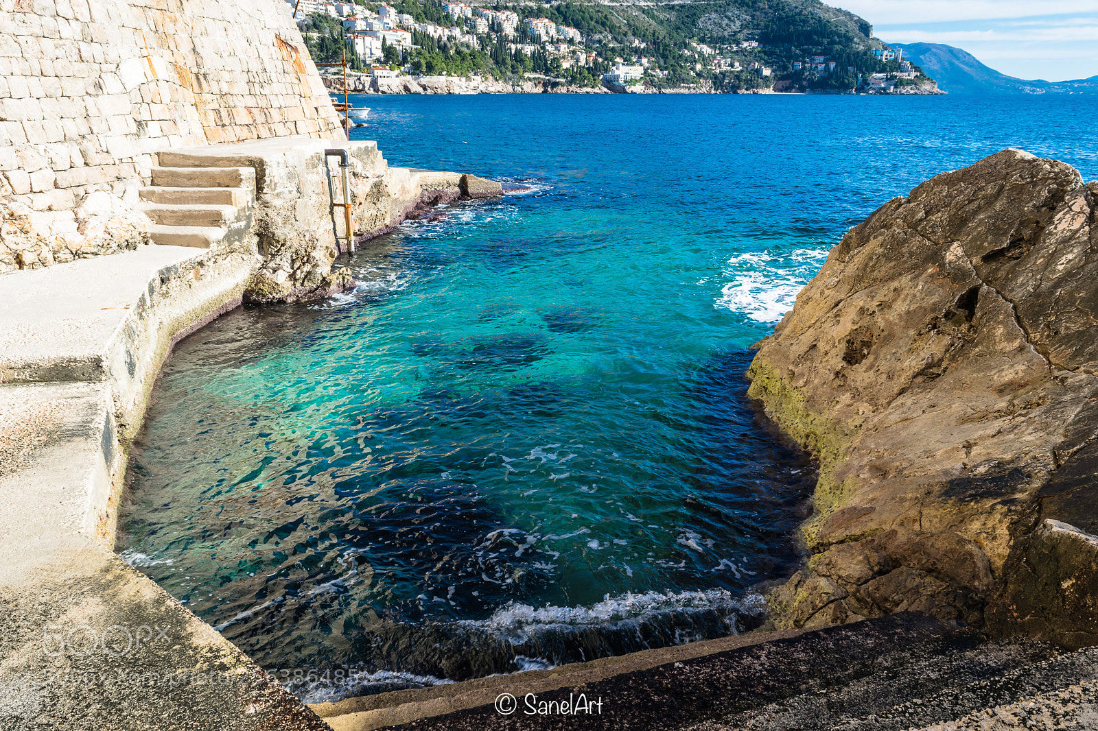Nikon D3300 sample photo. Dubrovnik porporela in winter photography