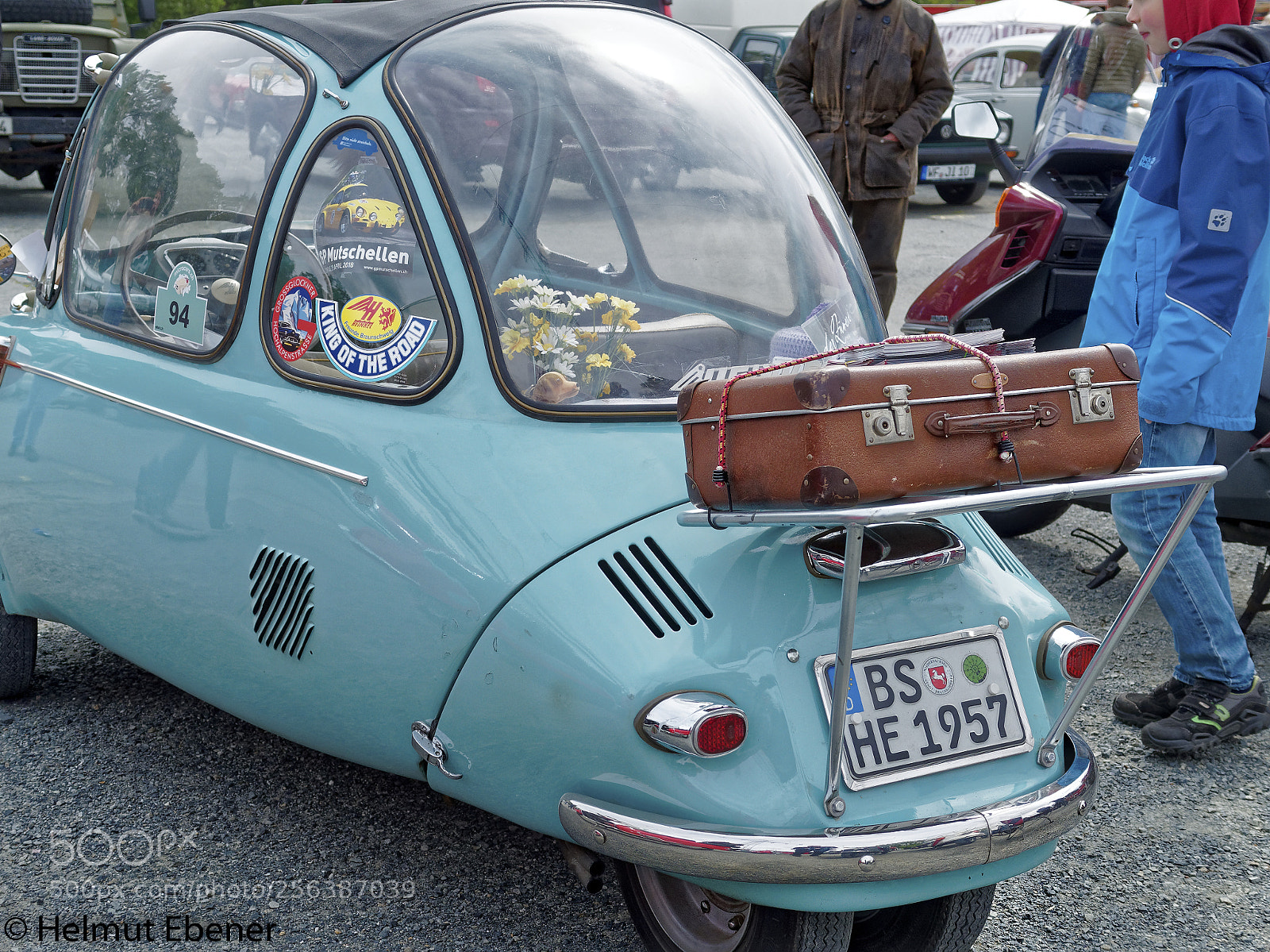 Olympus OM-D E-M5 sample photo. Bs, oldtimer heinkel photography