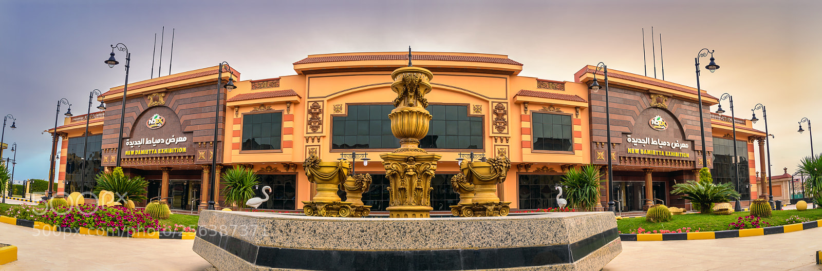 Nikon D5500 sample photo. Panoramic building view photography
