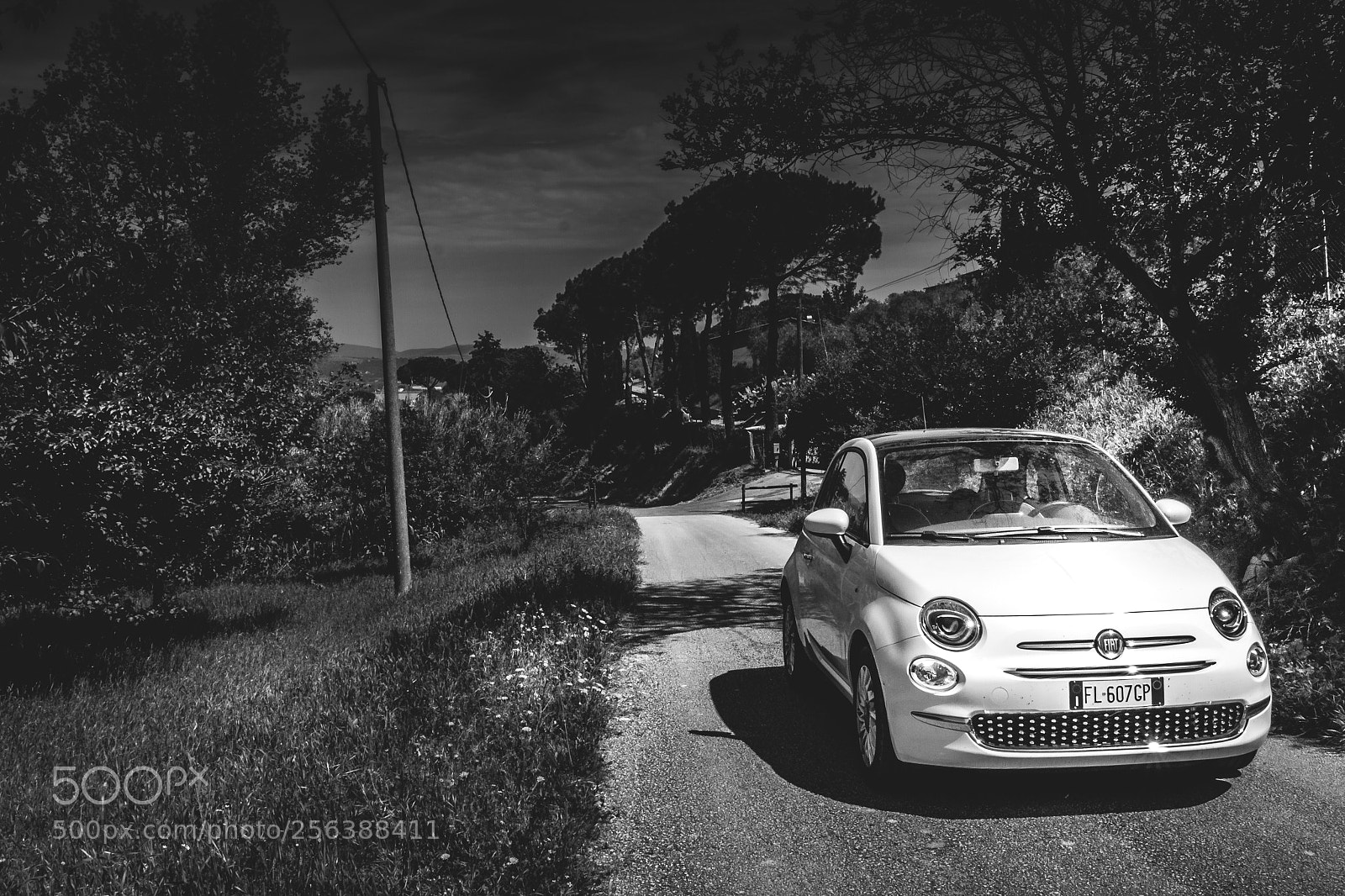 Canon EOS 70D sample photo. Fiat 500 photography