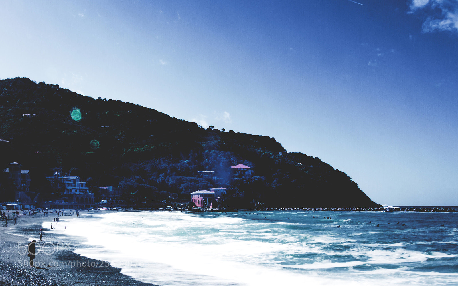 Canon EOS 70D sample photo. Cinque terre beach photography
