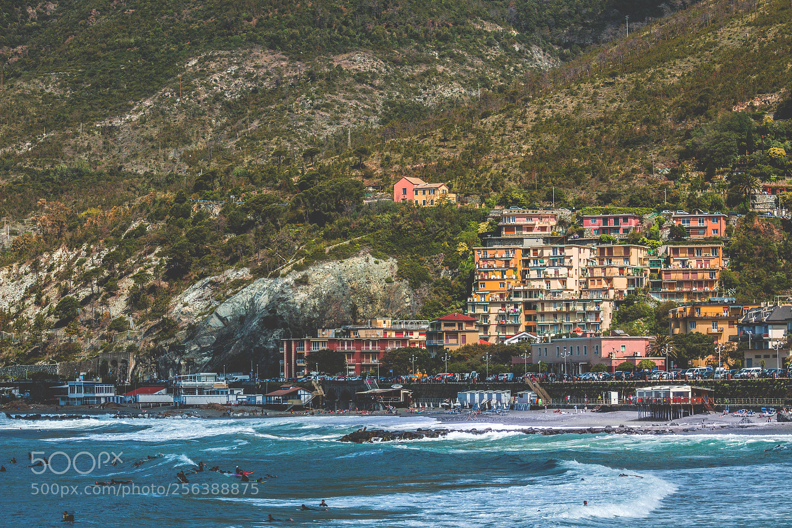 Canon EOS 70D sample photo. Cinque terre beach photography