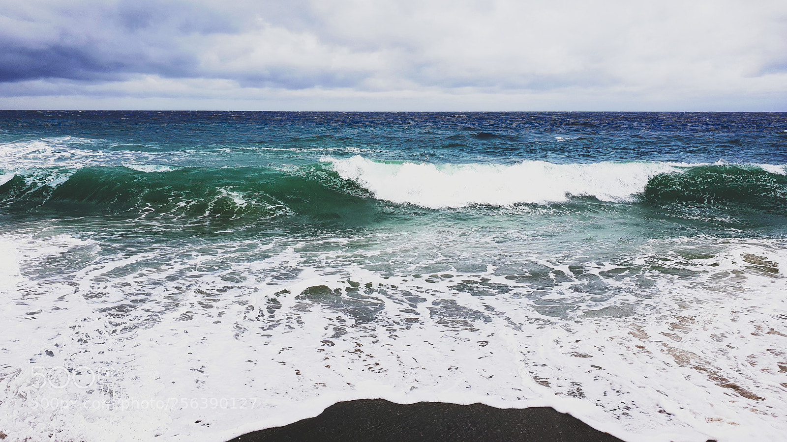 Samsung Galaxy S9 sample photo. Wave. photography