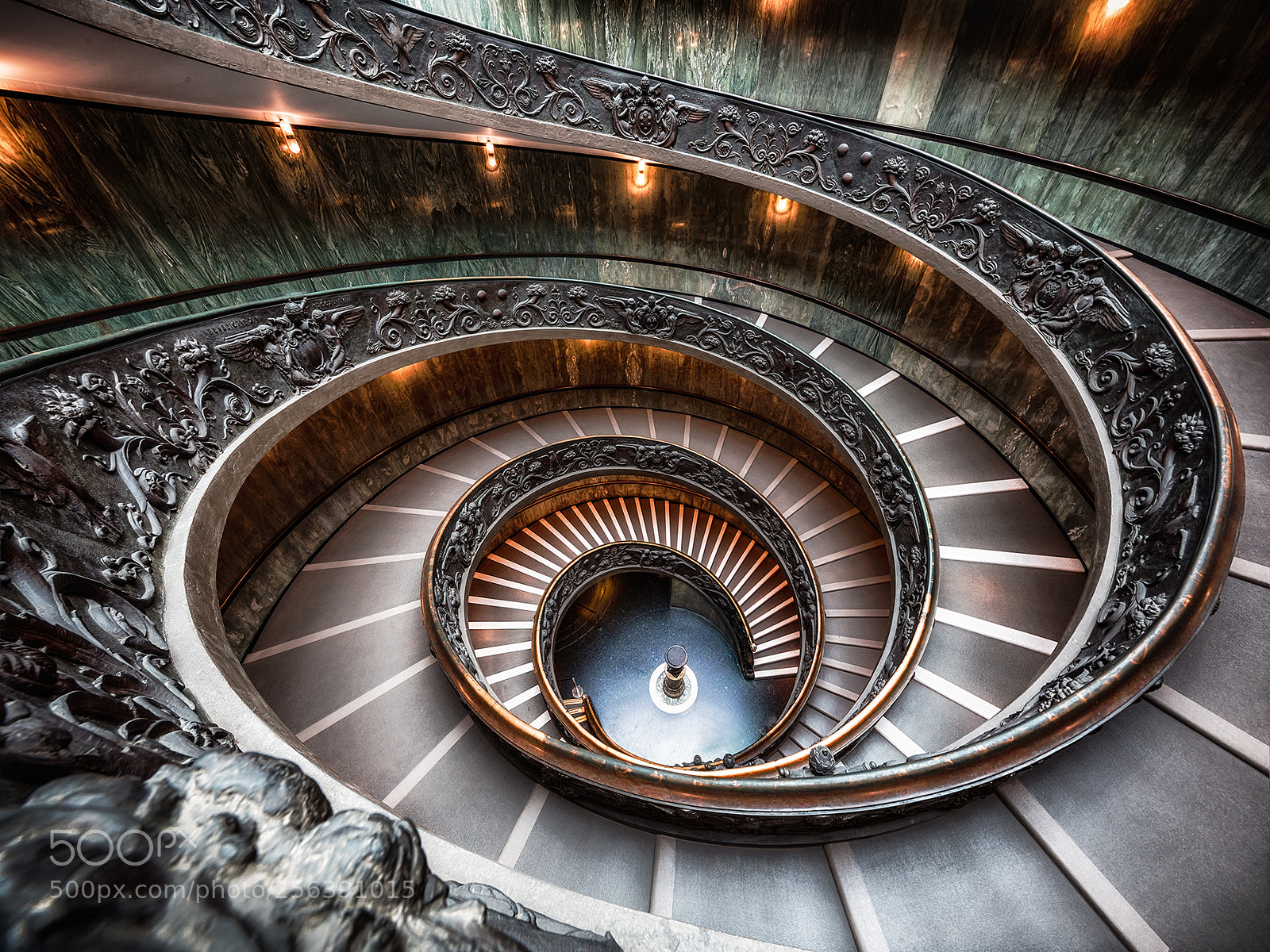 Canon EOS 5DS R sample photo. Vatican spiral photography