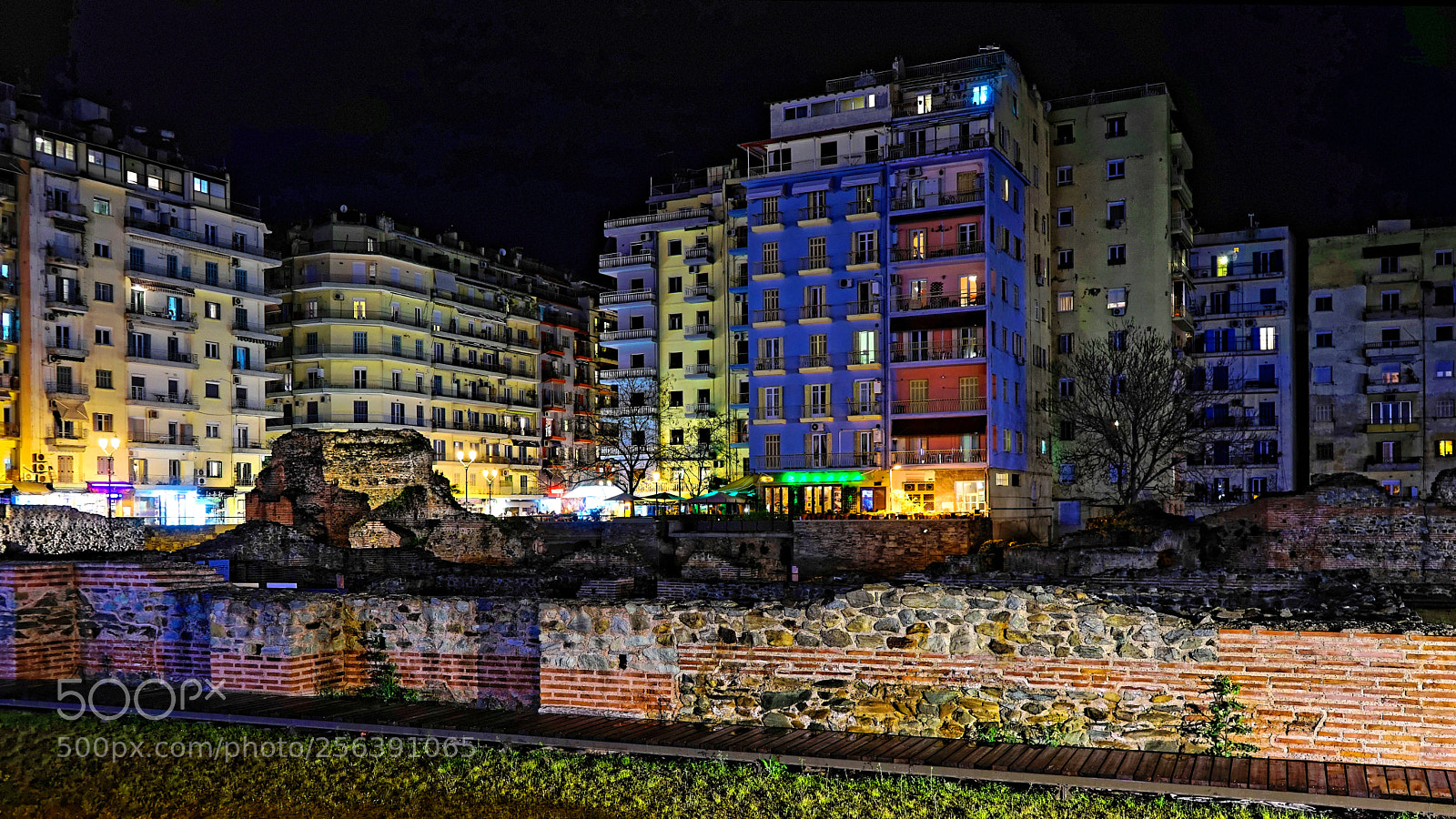 Sony a7 sample photo. City lights photography