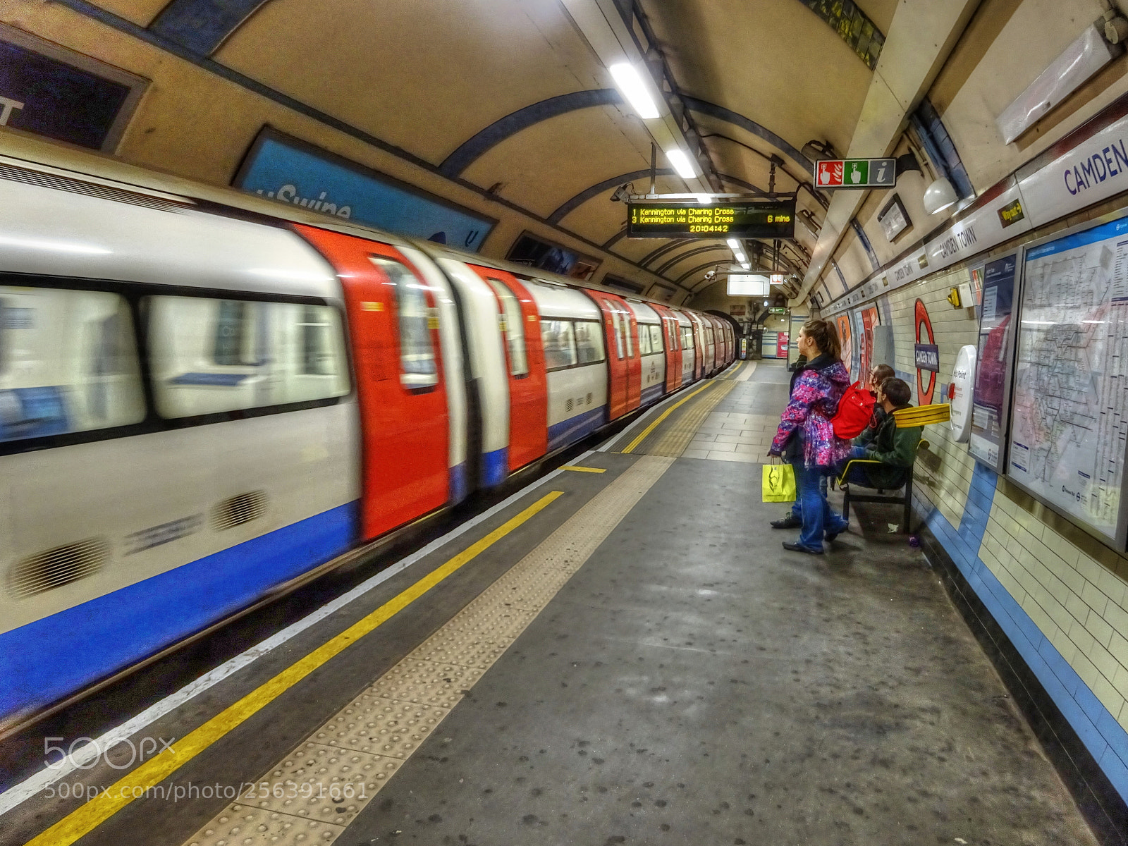 Sony Cyber-shot DSC-WX350 sample photo. Camden tube photography