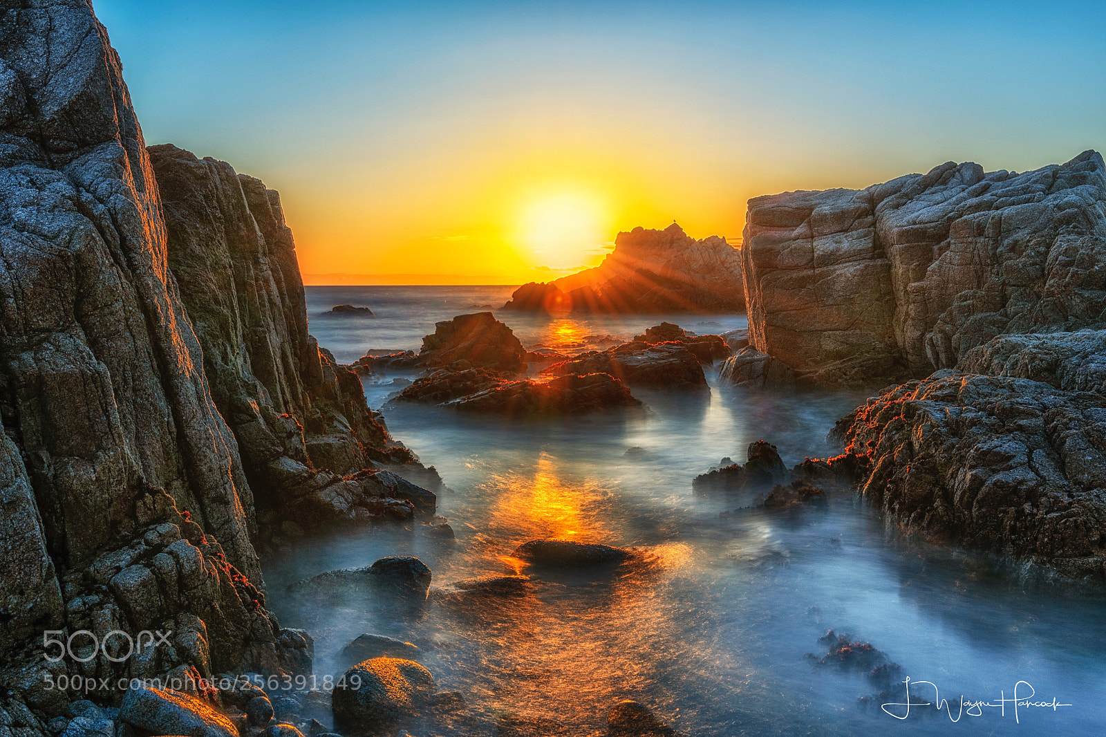 Nikon D850 sample photo. Pebble beach sunset photography
