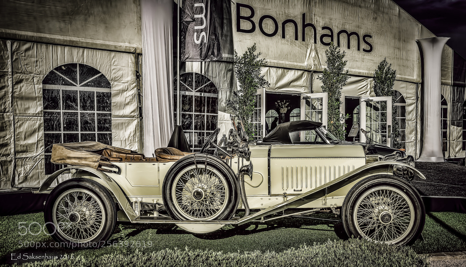 Nikon D800 sample photo. Vintage rolls royce concertible photography